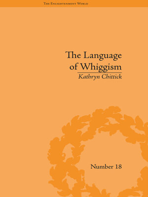 cover image of The Language of Whiggism